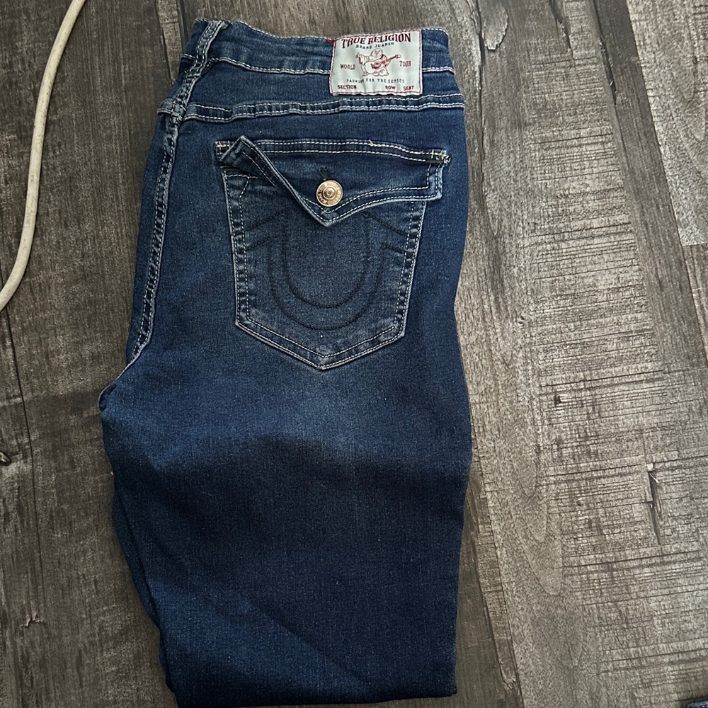 True Religion Dark Blue Denim Jeans